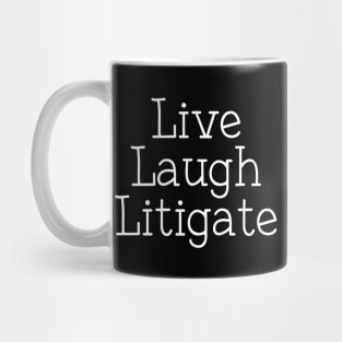 Funny Litigator Trial Lawyer Mug